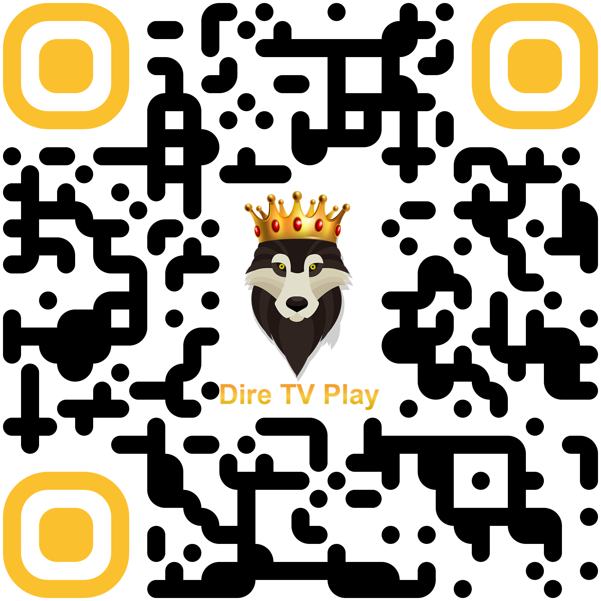 Dire TV Play QR Code