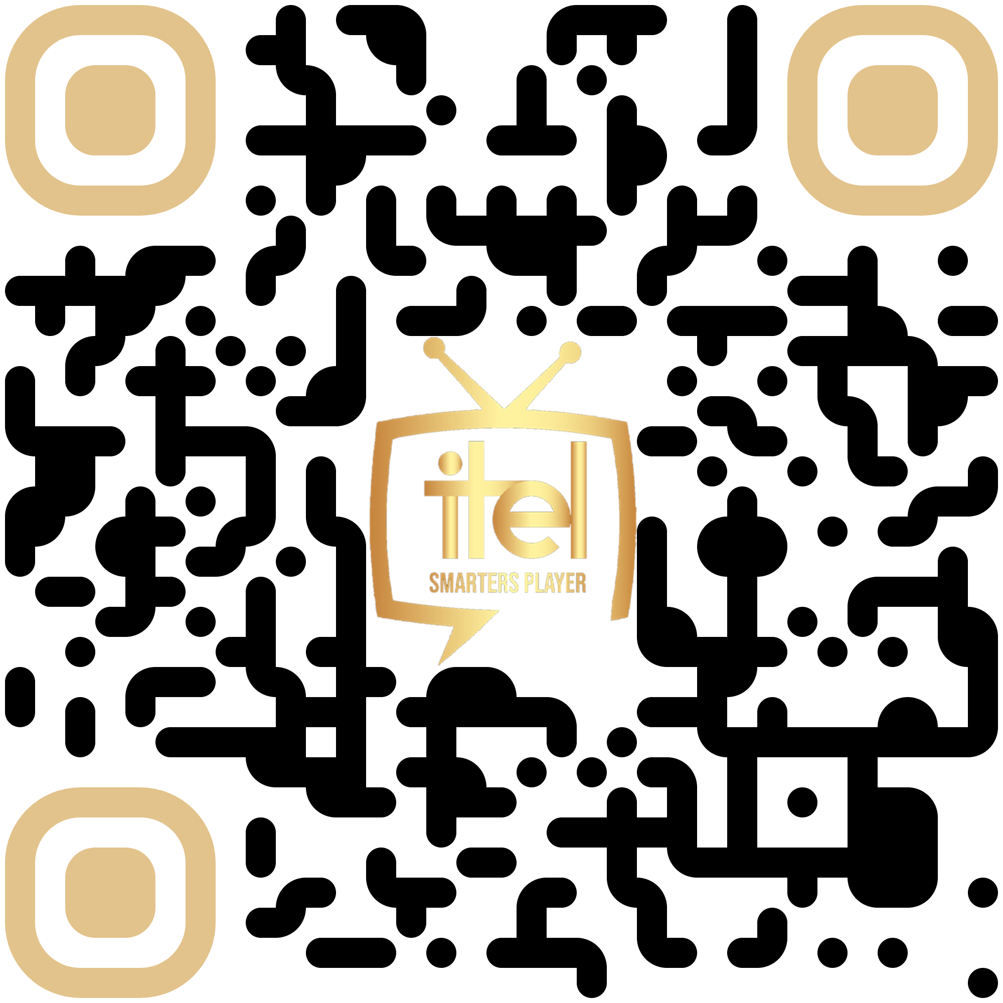 iTel Smarters Player QR Code