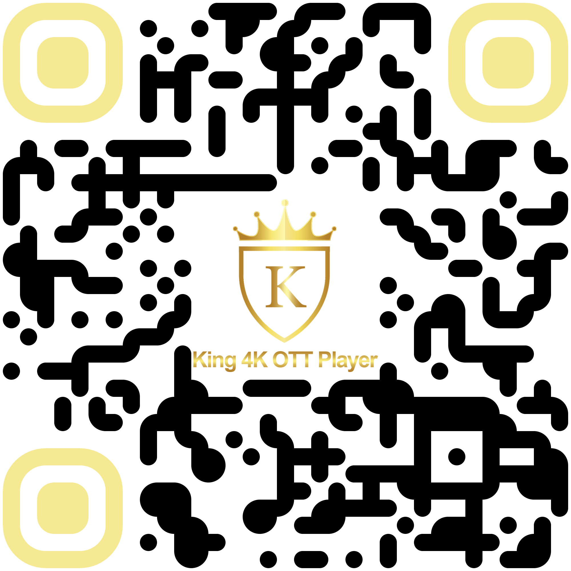 King 4K QR Code
