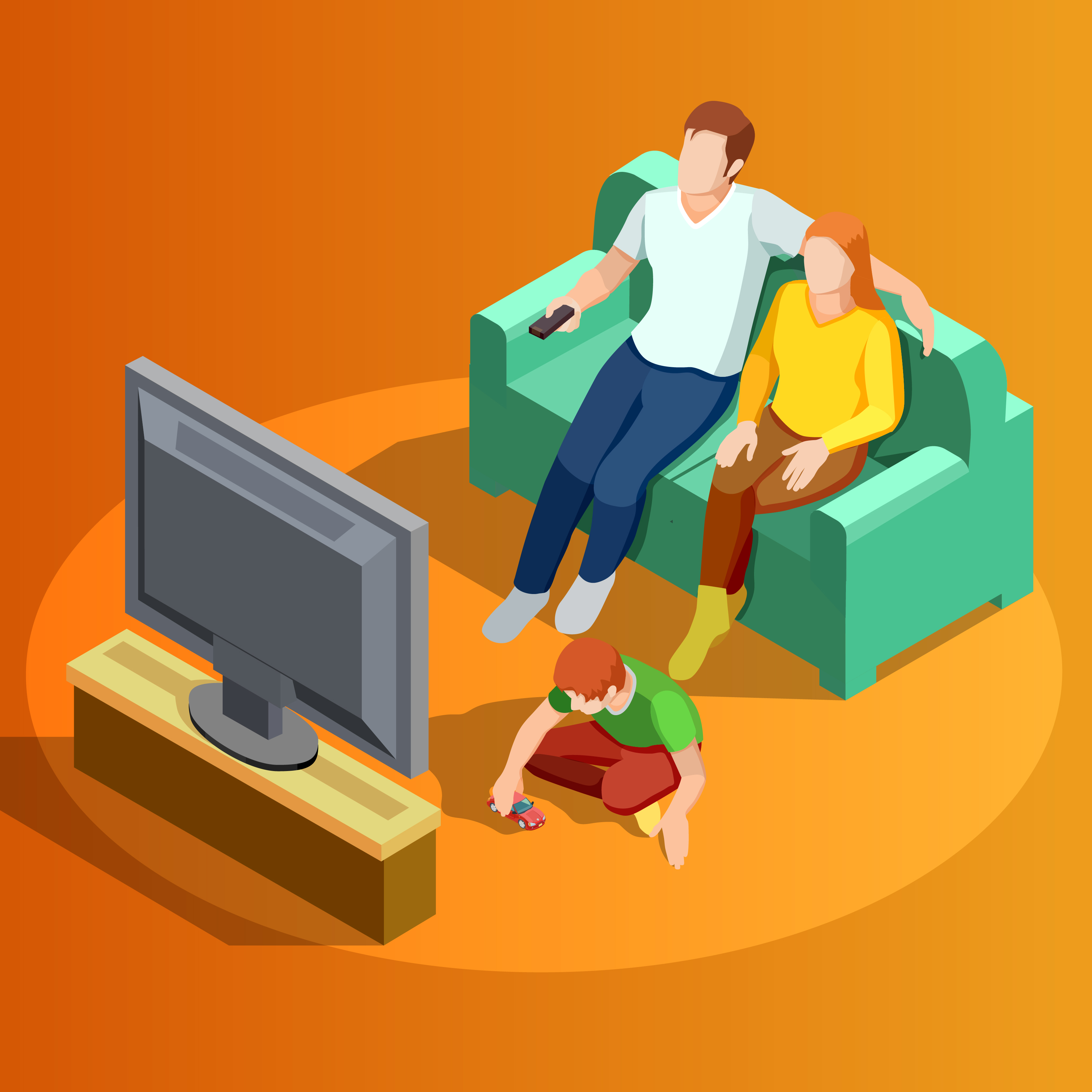Entertainment setup